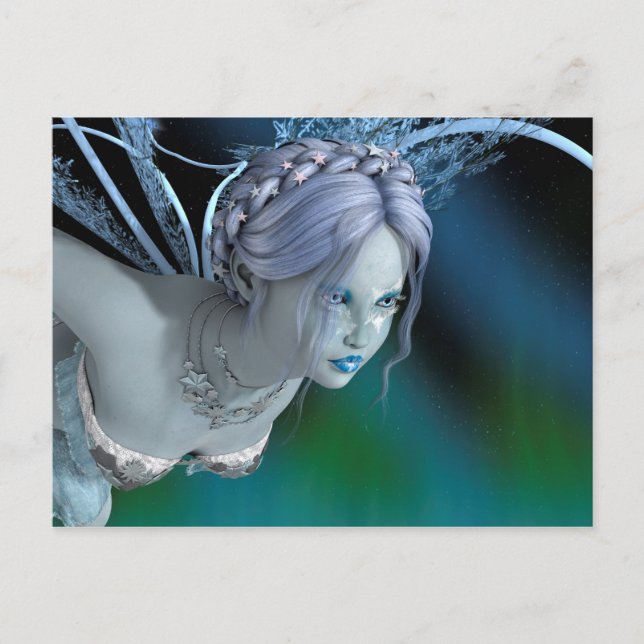 Winter Fairy Postcard (Front)