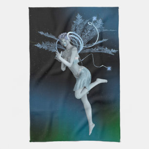 Winter Fairy Tea Towel