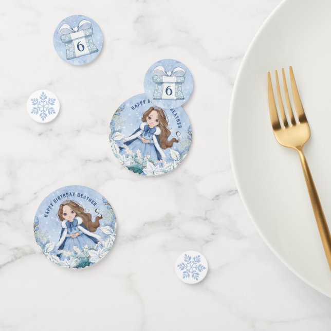 Winter Fairytale Princess Confetti (Group)