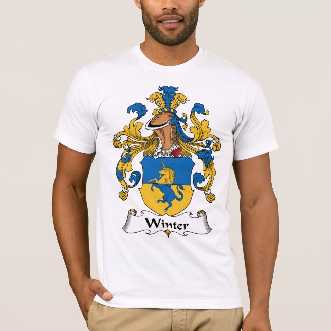 Winter Family Crest T-Shirt (Front)