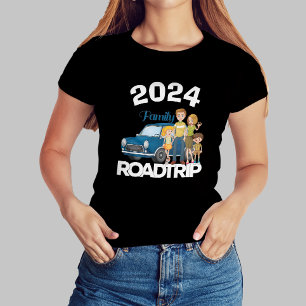 Winter Family Road Trip 2024, Family Holiday trip T-Shirt