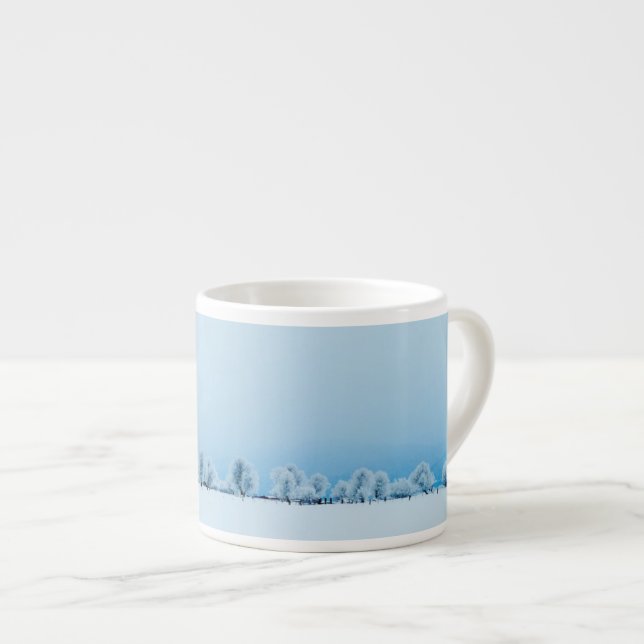 Winter Farm Espresso Cup (Front Right)