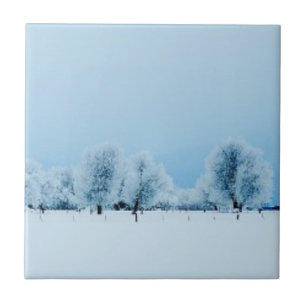 Winter Farm Tile