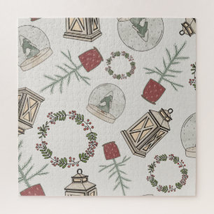 Winter Farmhouse   Jigsaw Puzzle