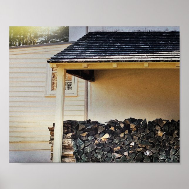 Winter Farmhouse Poster (Front)