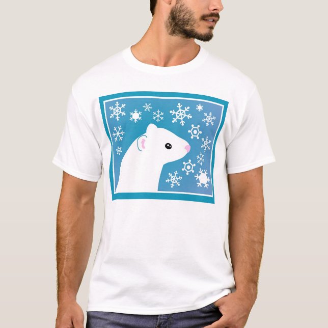 Winter Ferret Shirt (Front)