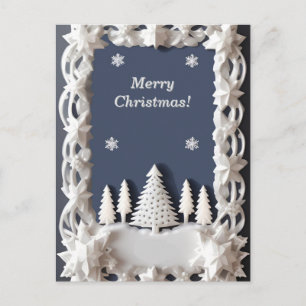 ❄️ Winter Festive Glow Celebration ✨ Seasonal Postcard