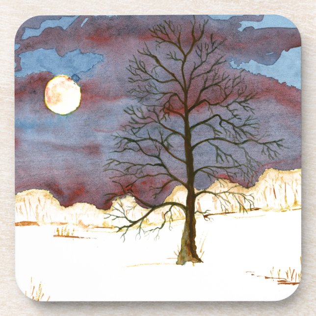 Winter Field Coaster (Front)