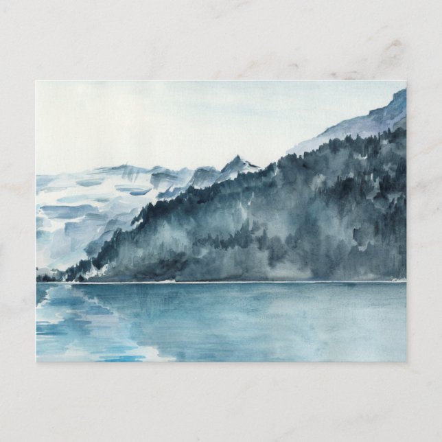 Winter Fjords Postcard (Front)