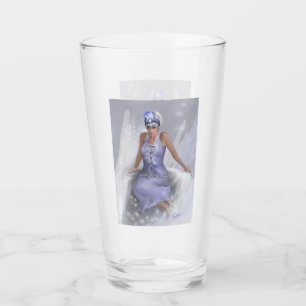 Winter Flame Glass Cup