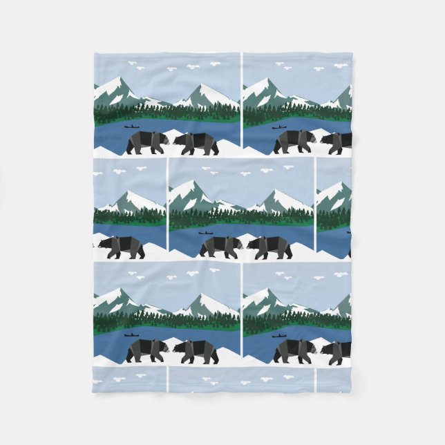 winter fleece blanket (Front)