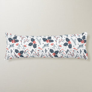 Winter flora body cushion
