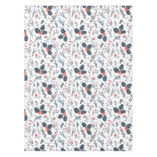 Winter flora tablecloth