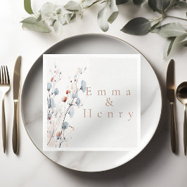 Winter floral Napkin