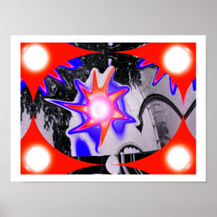 Winter flower poster