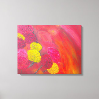 Winter flowers 16x20 wrapped canvas