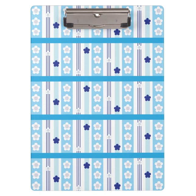 Winter Flowers Clipboard (Front)