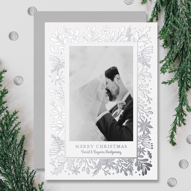 Winter Flowers Greenery Silver (Creator Uploaded)