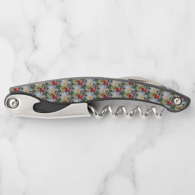 Winter Flowers & Holly Corkscrew (Front)