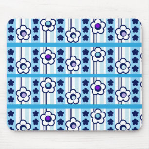 Winter Flowers Mouse Pad