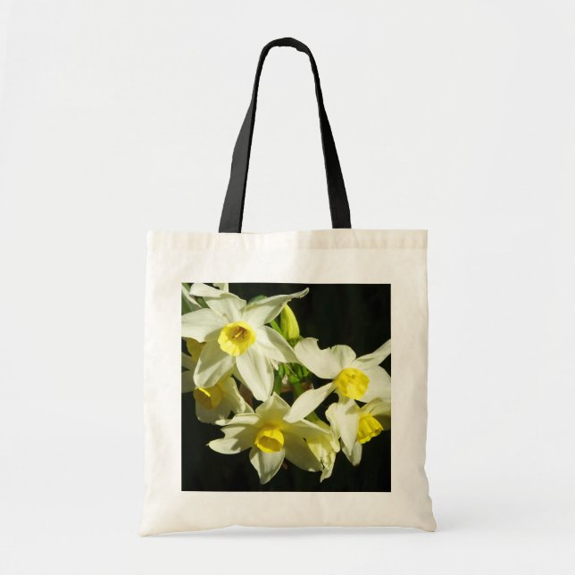 Winter Flowers Tote Bag (Front)