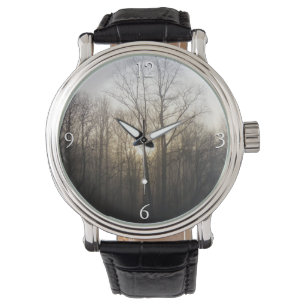 Winter Fog Sunrise Nature Photography Watch