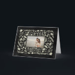 Winter Foliage Chalkboard Holiday Card<br><div class="desc">All photography is displayed as a sample only and is not for resale. This product is only intended to be purchased once sample photos are replaced with your own images.</div>
