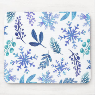 Winter Foliage Mouse Pad