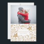 WINTER FOLIAGE WREATH | STYLISH HOLIDAY CARD<br><div class="desc">WINTER FOLIAGE WREATH | STYLISH GREETING CARD</div>