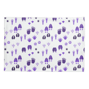 Winter Footprints Pillowcase