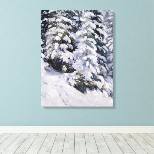 Winter Forest Aleksander Borisov Canvas Print