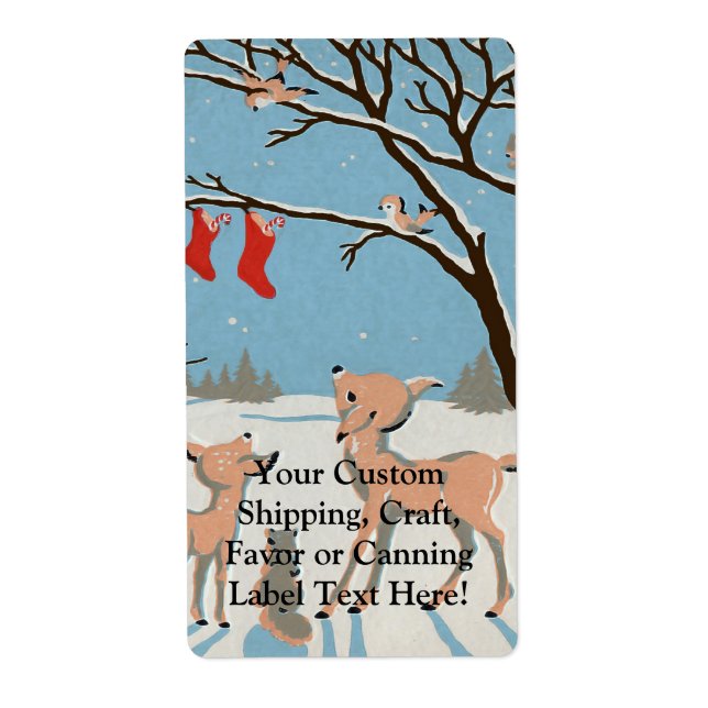 Winter Forest Animals (Front)