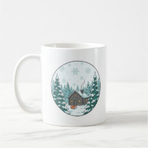 Winter Forest Ceramic Mug (11oz)