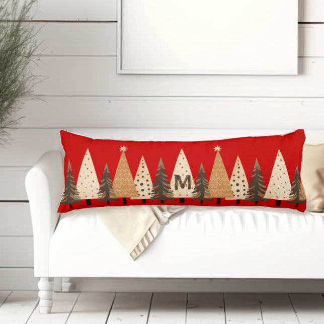 Winter Forest Christmas Monogram Body Cushion (Creator Uploaded)