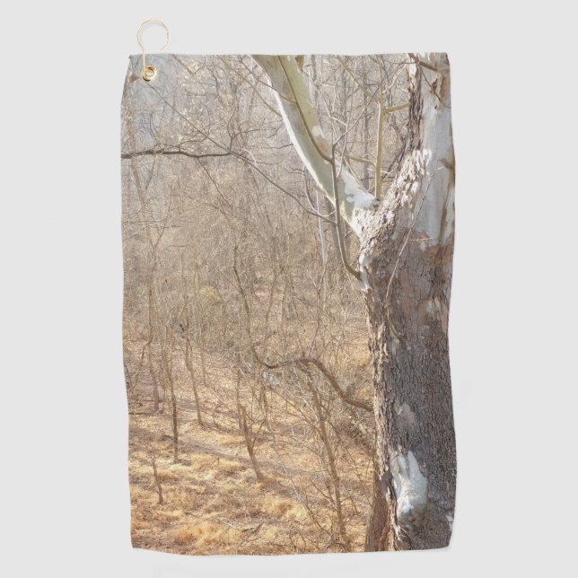 winter forest golf towel (Front)