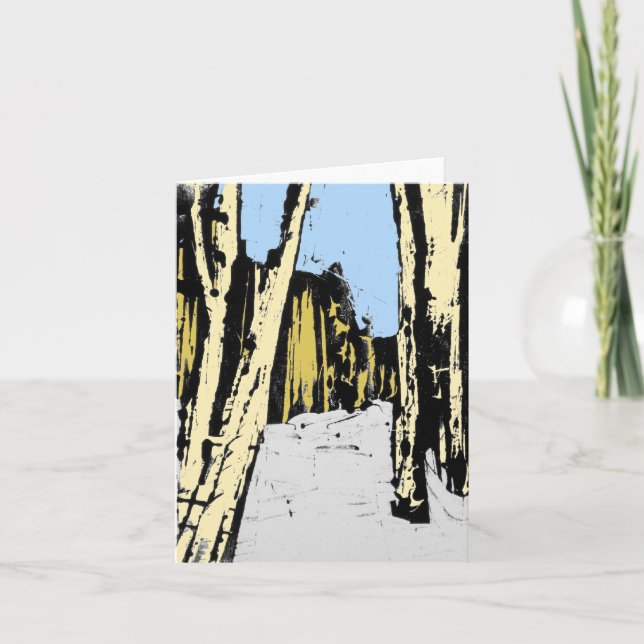 Winter Forest Holiday Card (Front)