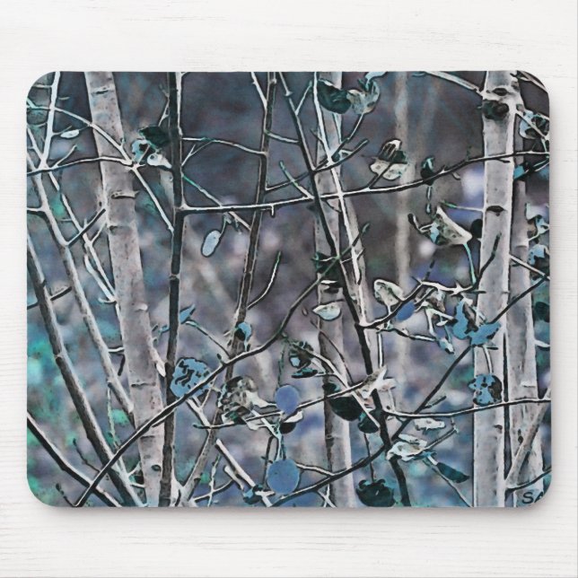 Winter Forest Mouse Pad (Front)