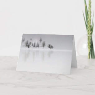 Winter Forest Scene Card