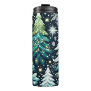 Winter Forest Thermal Tumbler