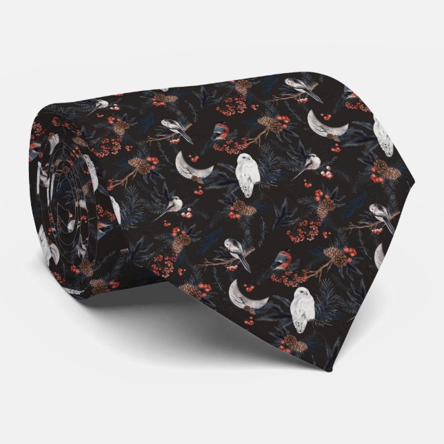 winter forest tie (Rolled)