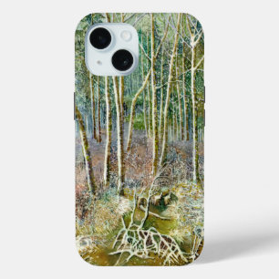 winter forest  Watercolor  iPhone 15 Case