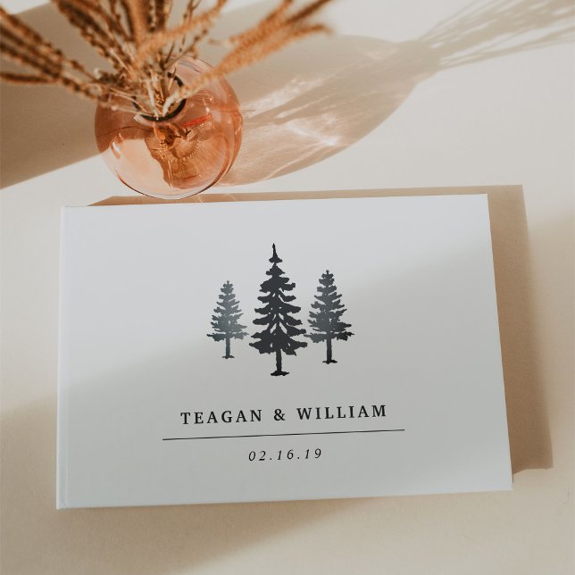 Winter Forest Wedding Guest Book (Creator Uploaded)