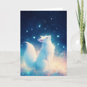 Winter Fox Arctic Whisper Card