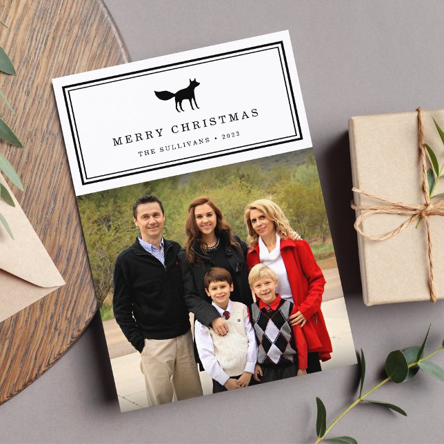 Winter Fox | Holiday Photo Card (Creator Uploaded)
