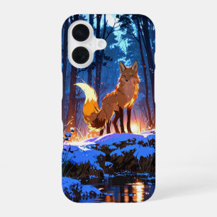 Winter Fox Spirit iPhone 16 Case
