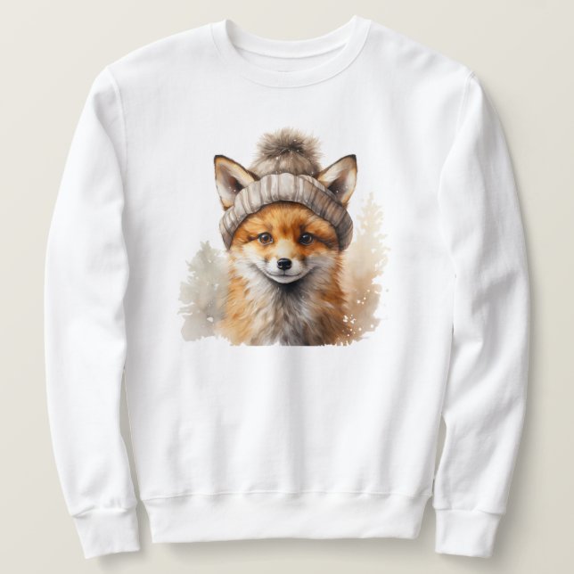 Winter Fox Sweater (Design Front)