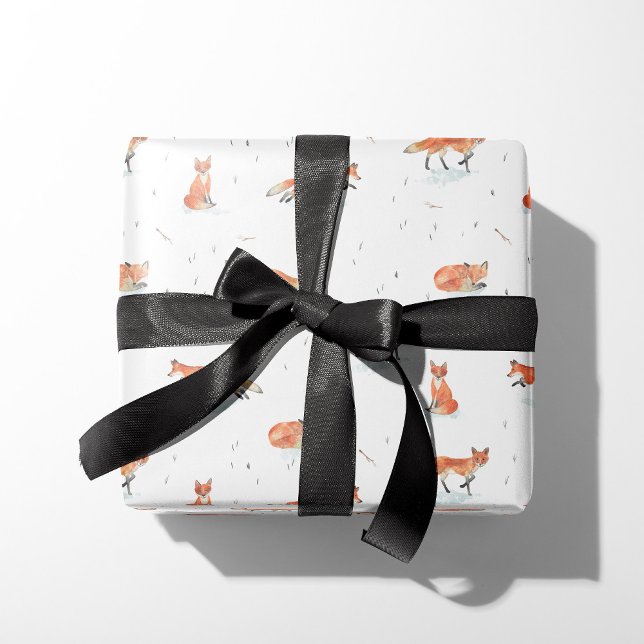 Winter Fox Wrapping Paper (Creator Uploaded)
