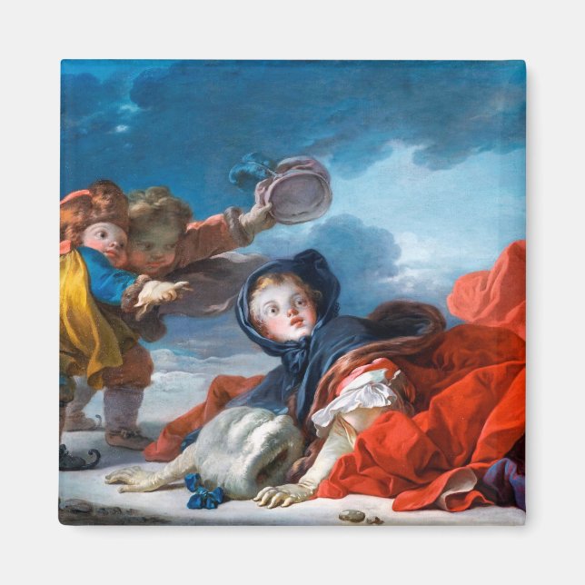 Winter, Fragonard Magnet (Front)