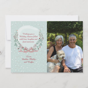 Winter Frame Photo Holiday Card