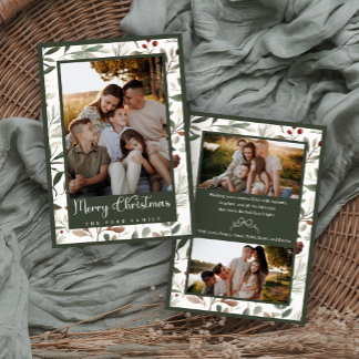 Winter Fresh Christmas Card